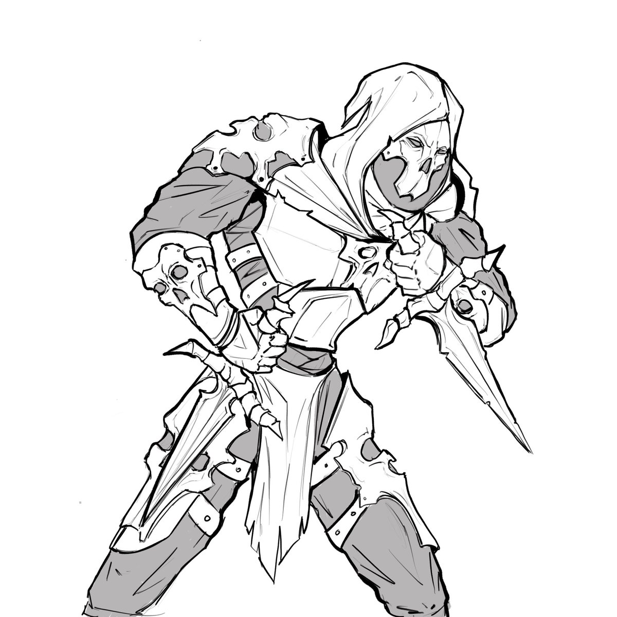 Putredine's tweet photo. Long time no see 

Quick character commission 

#illustration #characterdesign https://t.co/gvBS9bQgXz