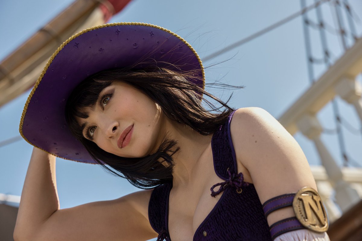 aitaikimochi's tweet image. Omg the ONE PIECE live action casting for Robin is too perfect holy shit 😱😱