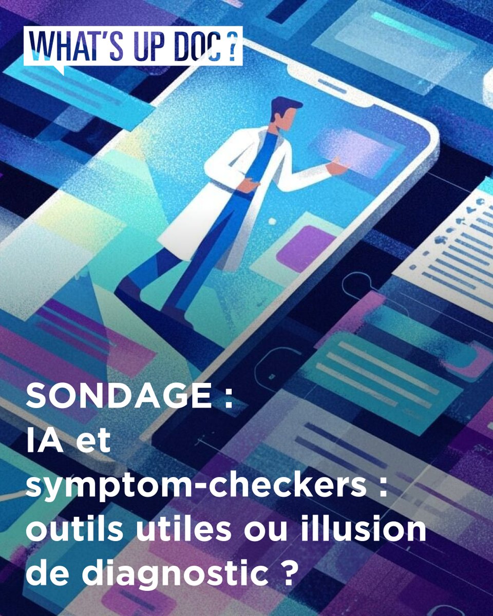 Google, ChatGPT, symptom-checkers : vos patients les utilisent déjà avant de venir vous voir. Mais que changent vraiment ces outils/appli dans la pratique médicale. Ce sondage vous donne la parole, quelques minutes pour décrire la réalité du terrain.
➡️ l.whatsupdoc-lemag.fr/Bek