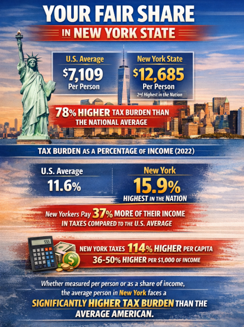 FactsMa02805793's tweet photo. When Kathy Hochul tells you she's making everything more affordable....
Don't forget!
#HighestTaxedState
#MostExpensiveGovernment
#ScienceAndData
#GovernmentData https://t.co/rOCKidqNR3