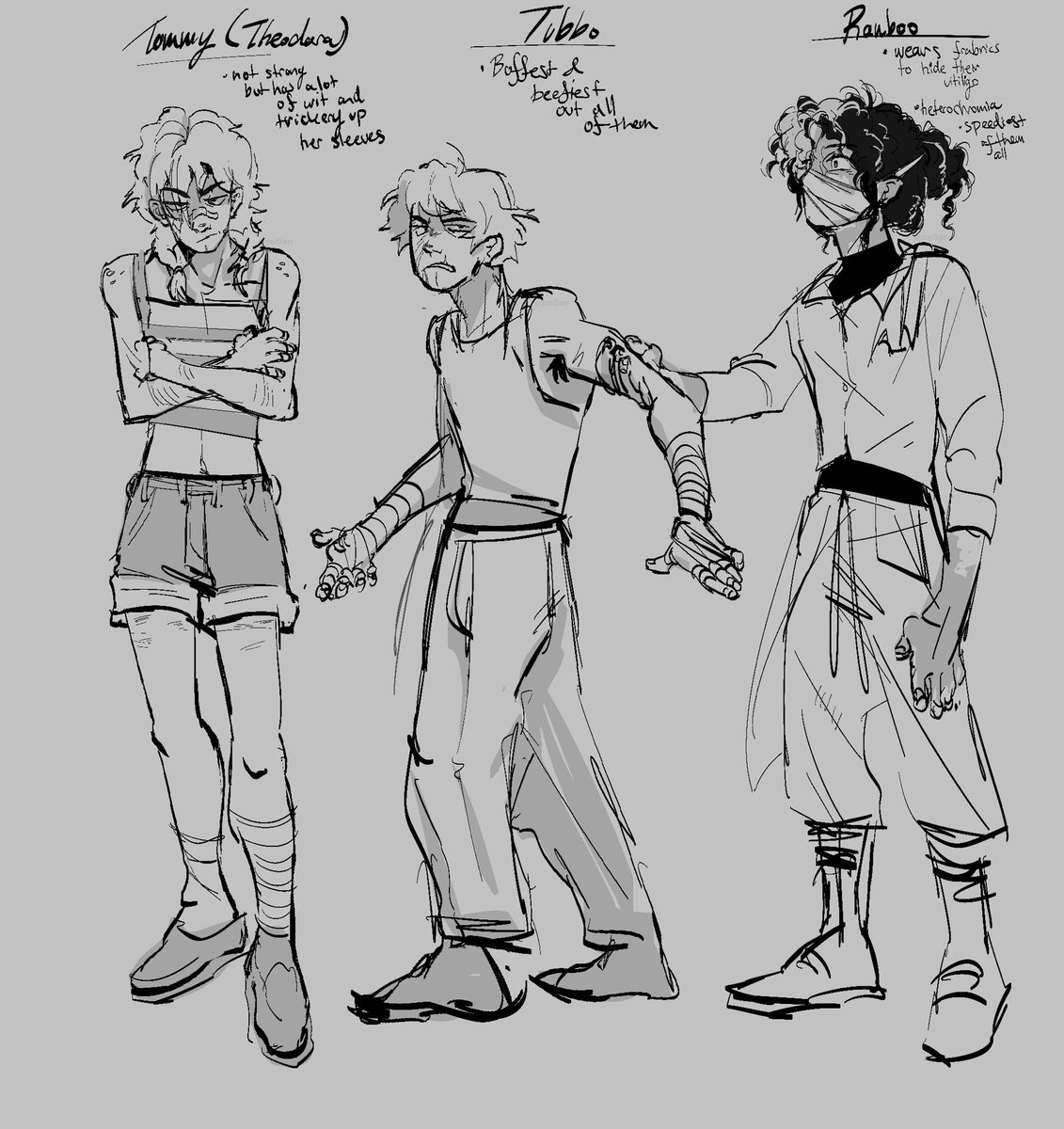 Zai5an's tweet image. benchtrio pit fighter au (first official dsmp post of 2026)
#benchtrio #dsmp