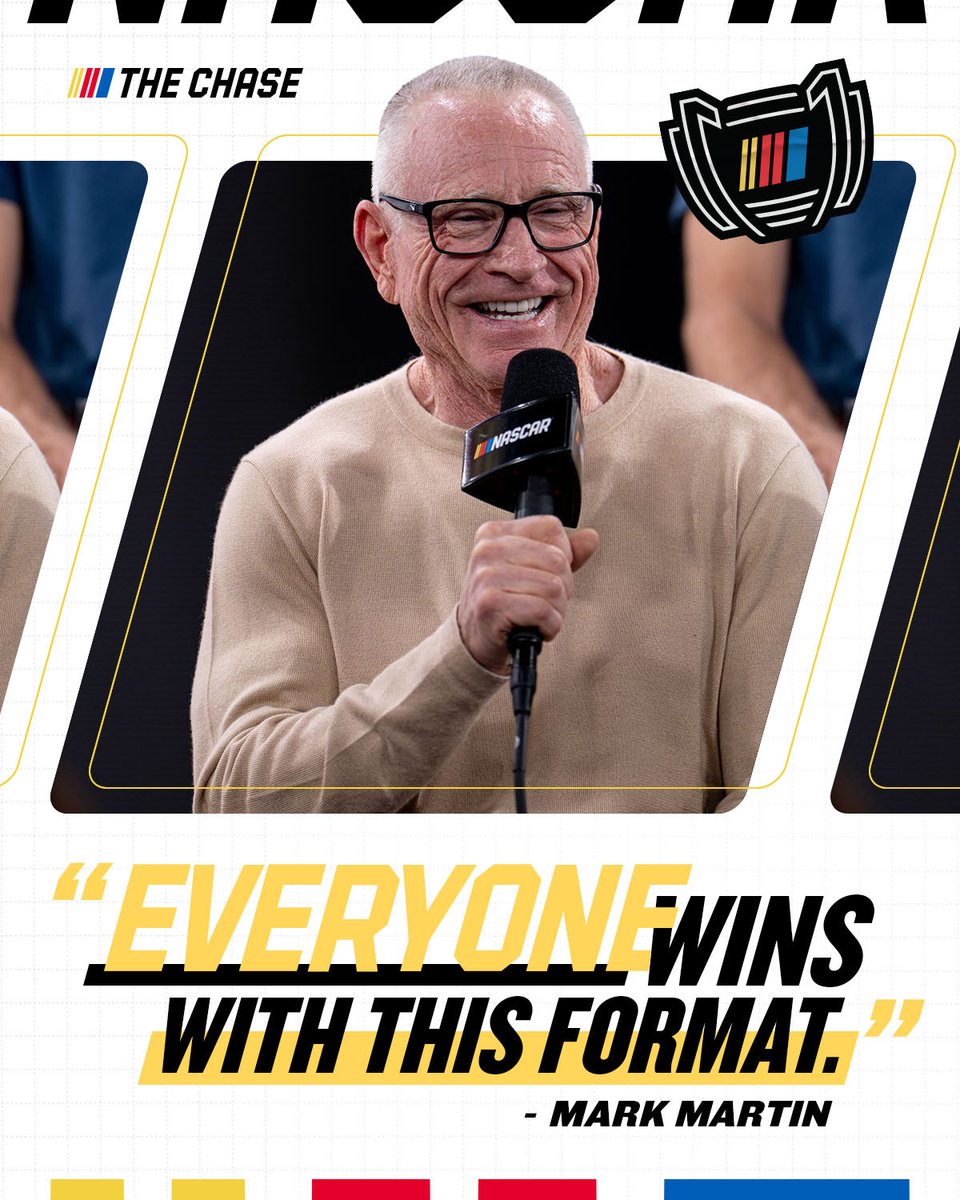 NASCAR's tweet image. The Chase has something for everyone.