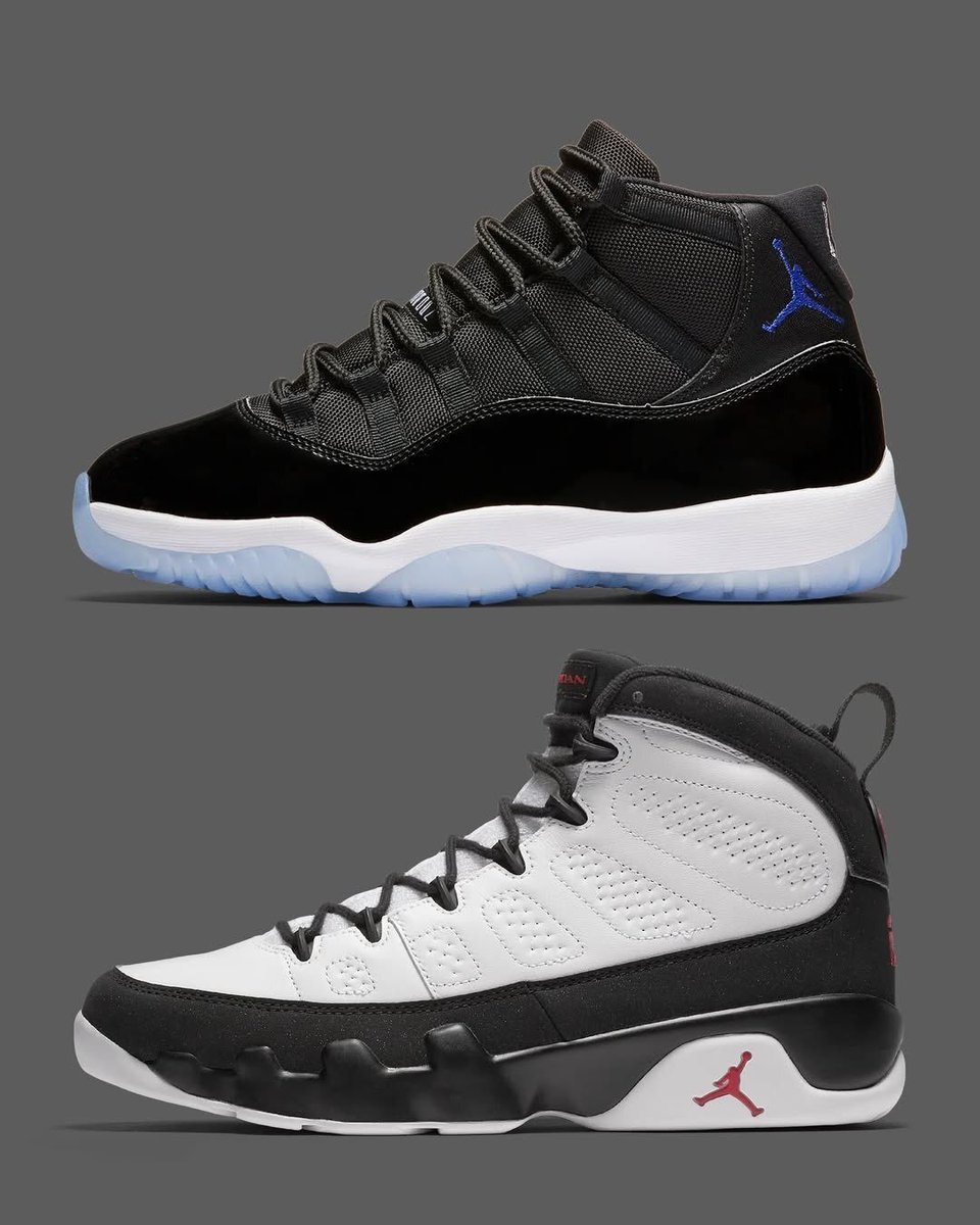JustFreshKicks's tweet image. Air Jordan 9 &amp;amp; 11 "Space Jam" return this year for the movie's 30th anniversary 🐰🏀