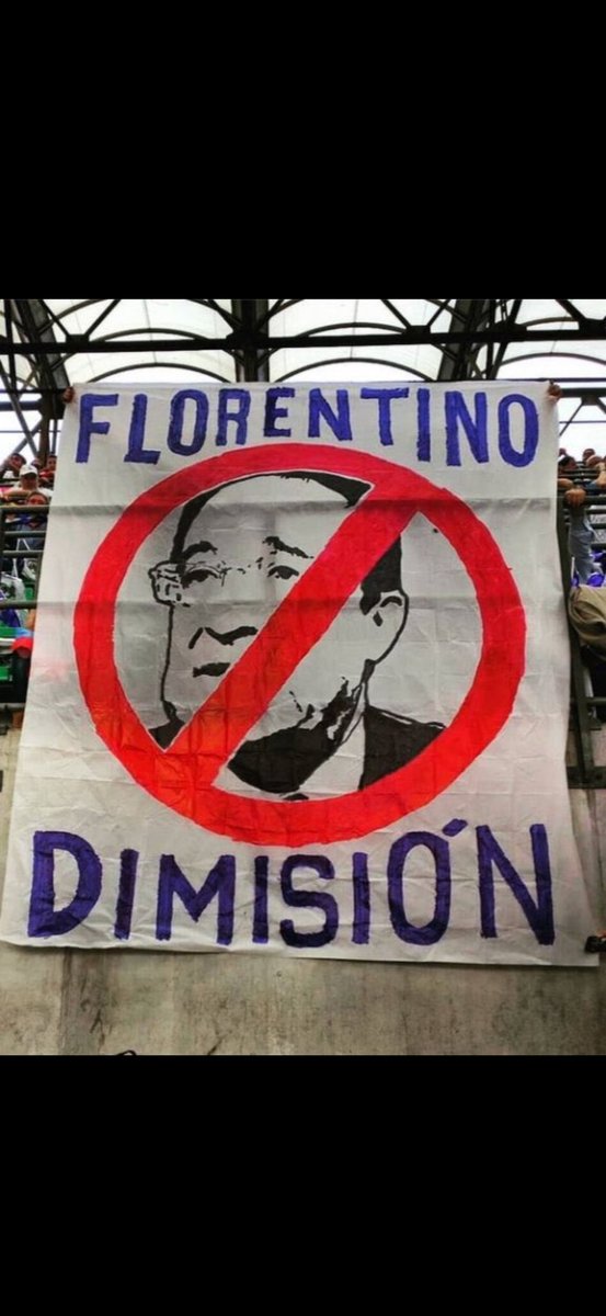 Es hora de irse, viejo tonto.

 #FlorentinoDimisión