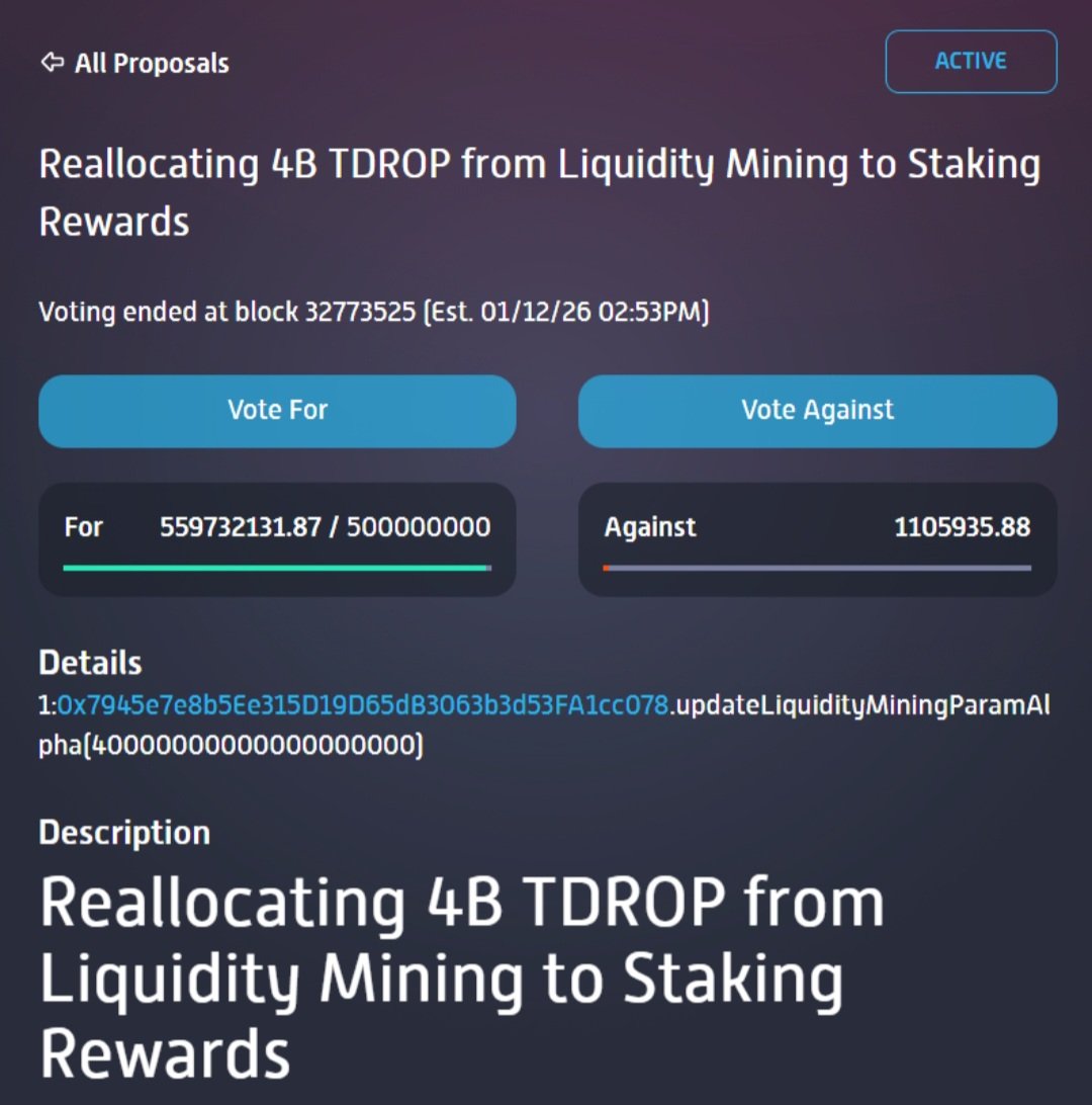 StevensJoe11's tweet image. 💧💧💧

For those keeping score...
Vote Passed 🗳 ✅️

 LFG 🚀🌕