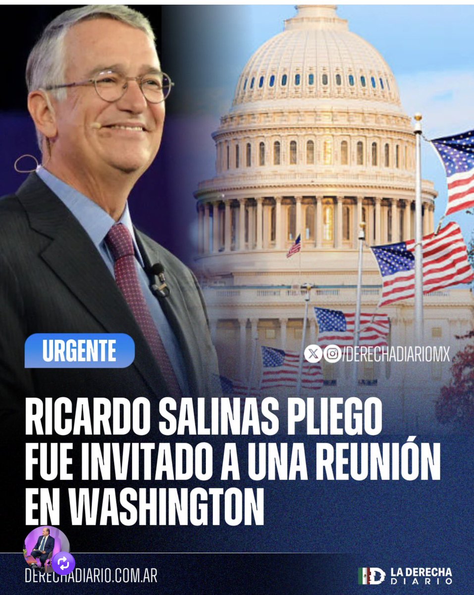 Mientras a <a href="/Claudiashein/">Claudia Sheinbaum Pardo</a> le dan 15 min de llamada 

<a href="/RicardoBSalinas/">Don Ricardo Salinas Pliego</a> es invitado a reuniones en Washington