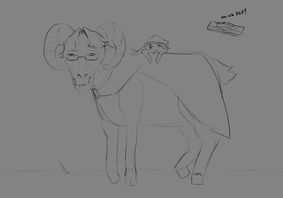 Thanks everyone who came in tonight, we were raided by ShrimpleRat, MeginoMagi and SentaiVT today and we raided EyePea! Art was short, but I think I got some progress done. I enjoyed the shitpost art as well. Thank you all again!