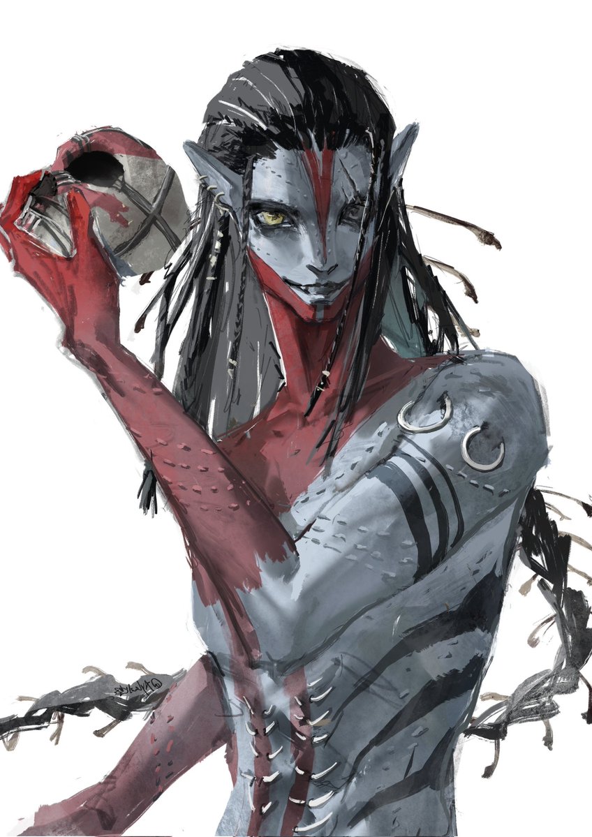 xyla1181's tweet image. 哥灰烬ver.
#neteyam #afaa