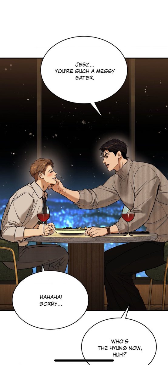 - date eylemişler ahhahaa şu final haftası bitsin yarıda bıraktığım sizi okumaya başlayacağım haliyle jaekyung'un aklı başına gelmiş kim dan'ıma iyi davranıyor 

#Jinxmanhwa #징크스 #Jinx