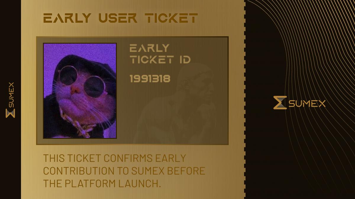I want to become one of the EARLY BIRDS in <a href="/Sumex_Labs/">SUMEX | Web3 SuperApp</a>!

Only 15,000 roles - and they’re getting claimed fast.

Their first OG-PASS wave was claimed in just one day, I’m not missing this one.

TGE SOOOOOON!

btw - check out my excellent ticket