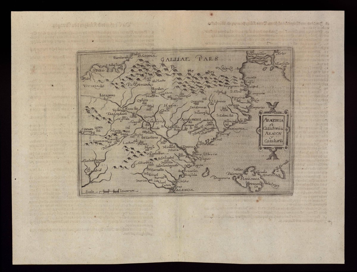 1. «Aragonia et Catalonia / Aragon y Cataluña»
Matal, Jean (1520-1597); Löw, Conrad — 1598.
