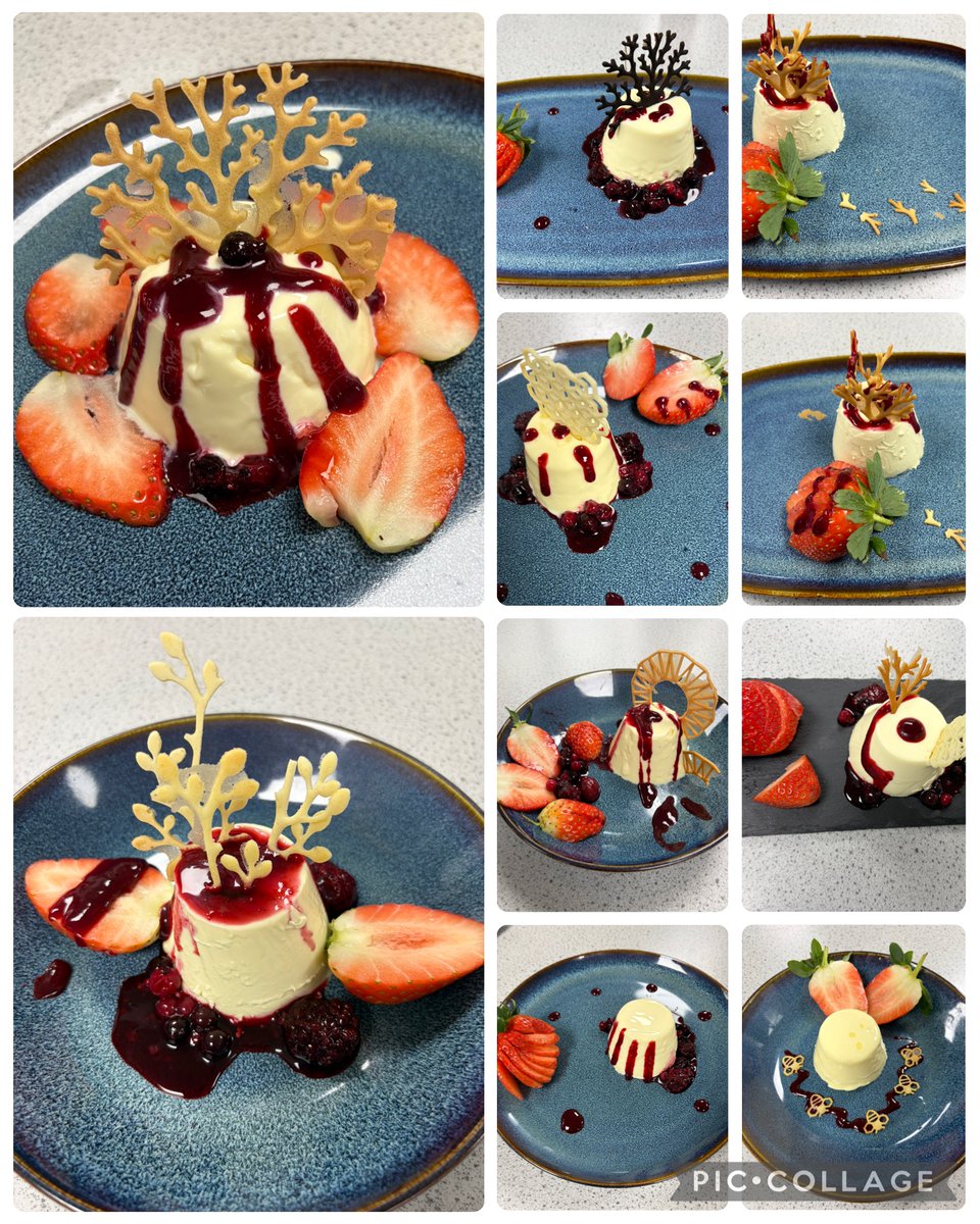 SalesianAcademy's tweet image. Year 10 enjoyed experimenting with Panna Cotta and Crème Brûlée last week. Plating that speaks louder than words 🧑‍🍳 Elevating the art of presentation.

#artonaplate #cheflife #futurechefs 😋