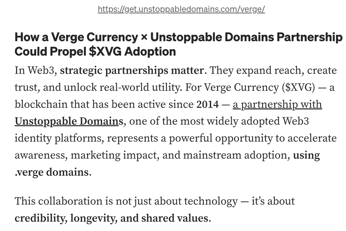 VergeCurrency $XVG (@vergecurrency) / Posts / X