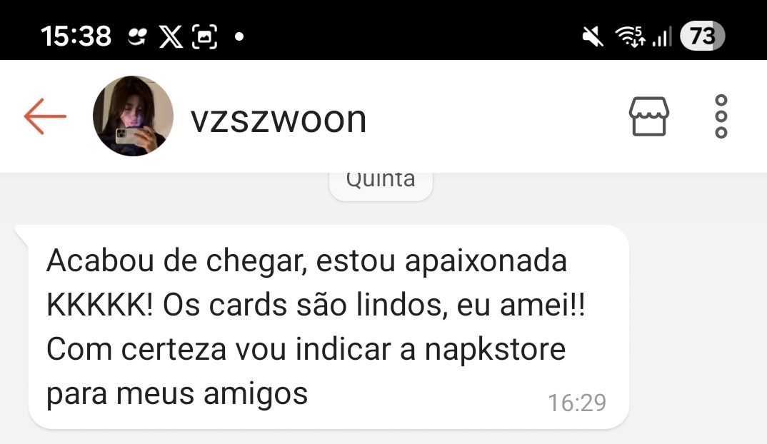 NapKStore's tweet image. #FeedbackNap ☆141☆
Incrível foi desse kit do #TripleS 💖✨️❣️ As meninas arrasando demais ~Pam