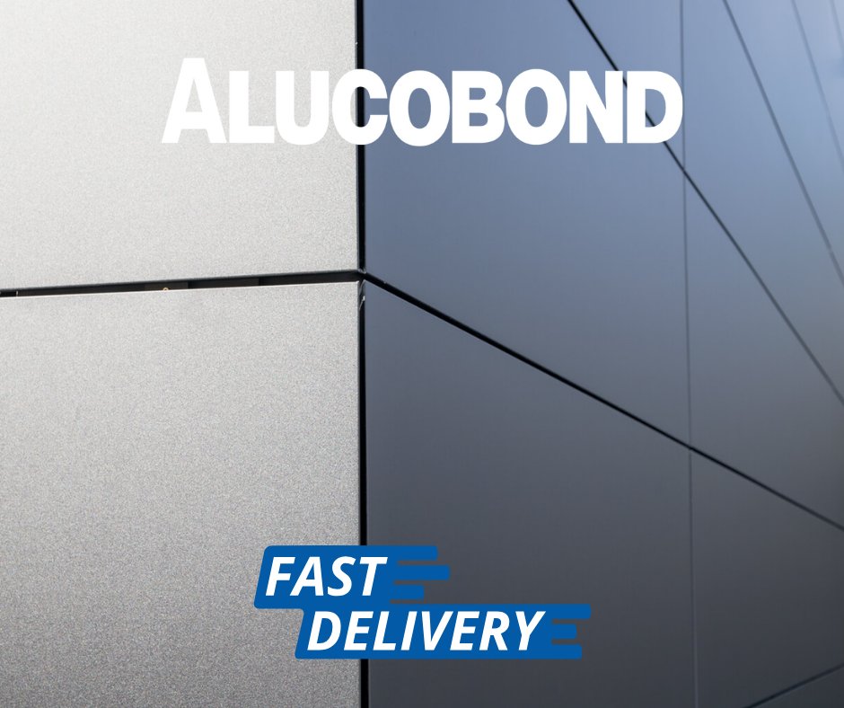 📦 Alucobond® panels in stock &amp; ready to ship! Perfect for your projects. 📍Available now → rapidmaterials.com/collections/al… #Alucobond #ACMSystems #FacadeReady #ArchitecturalPanels #MetalCladding #RapidMaterials