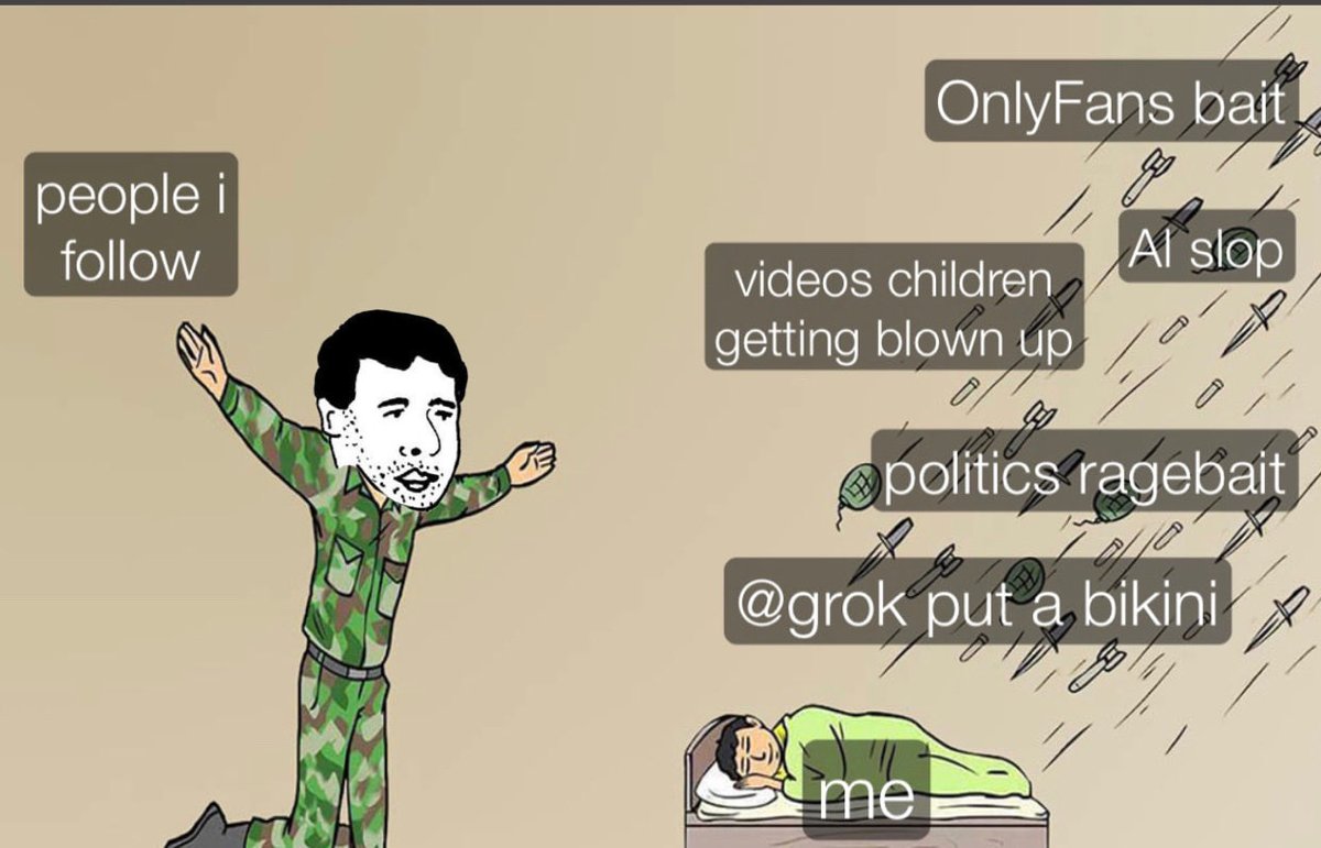 intern's tweet image. current state of the X algo