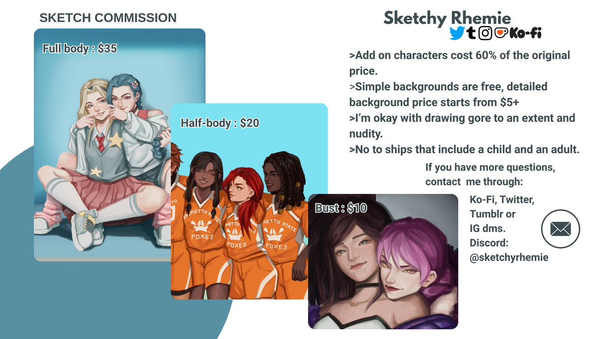 🌻🍉Rhemie | Comms Open tweet media