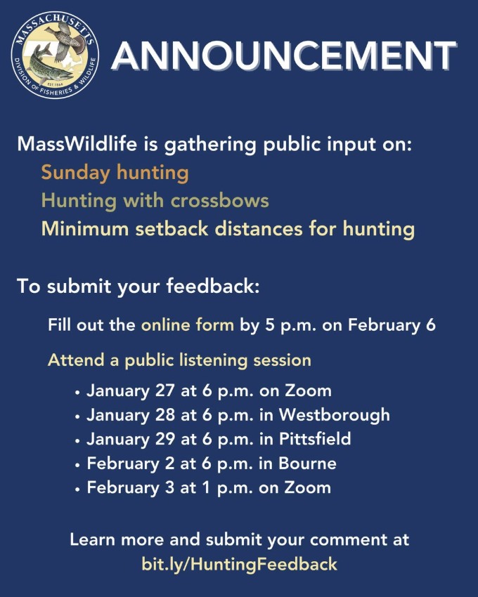 Massachusetts Dept. of Fish & Game tweet media