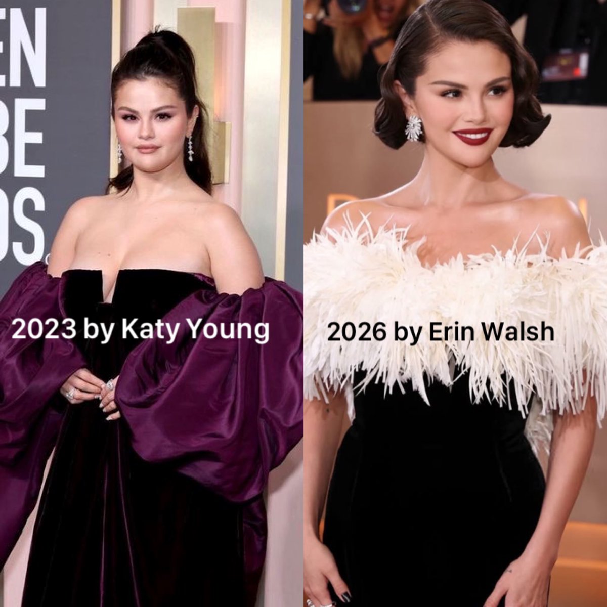 fetishxsel's tweet image. The difference when your stylist loves you