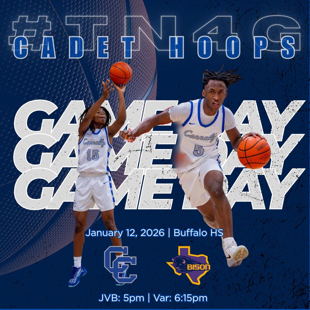 CadethoopsCC's tweet image. 🚨Game Day🚨 

📍Buffalo HS

Tickets: $5 (Adults); $3 (Students)

#TN4G

@connally_hs @ConnallyISD @CoachSnell @GerikTerry @CCadetAthletics @WacoTribSports @hoopinsider @Tabchoops @TexasHoopsGASO