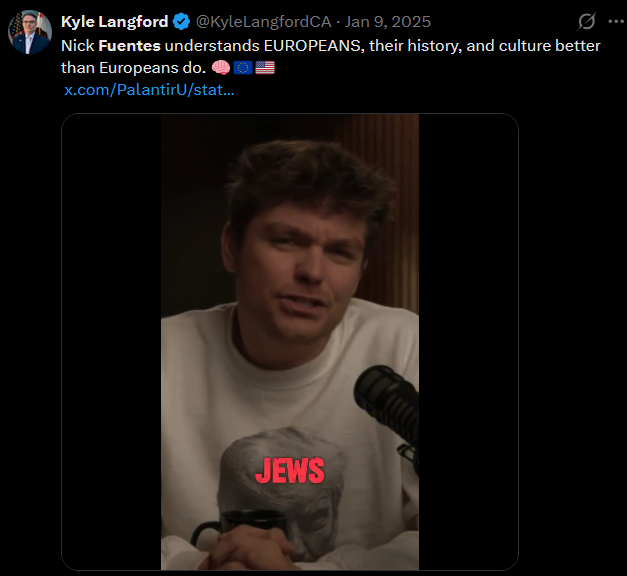 kinocopter's tweet image. Just 1 year ago Kyle Langford was sending super chats to Nick Fuentes and running as a Republican in California for Governor. 

Now he's running in an open House seat as a Democrat and glad-handing with disgraced Democrat @ericswalwell