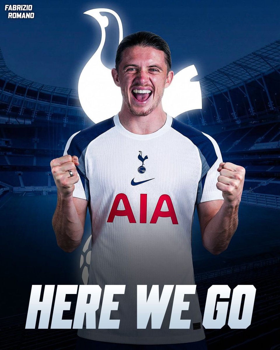 FabrizioRomano's tweet image. 🚨💣 Conor Gallagher to Tottenham, here we go! The player has just informed Atléti about his decision to join #THFC.

Spurs set to pay €40m fee, permanent deal to beat Villa.

Aston Villa agreed deal with Atlético today but leave race as player didn’t give final green light.