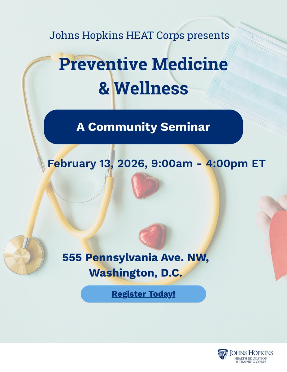 Johns Hopkins Health Education & Training Corps tweet media