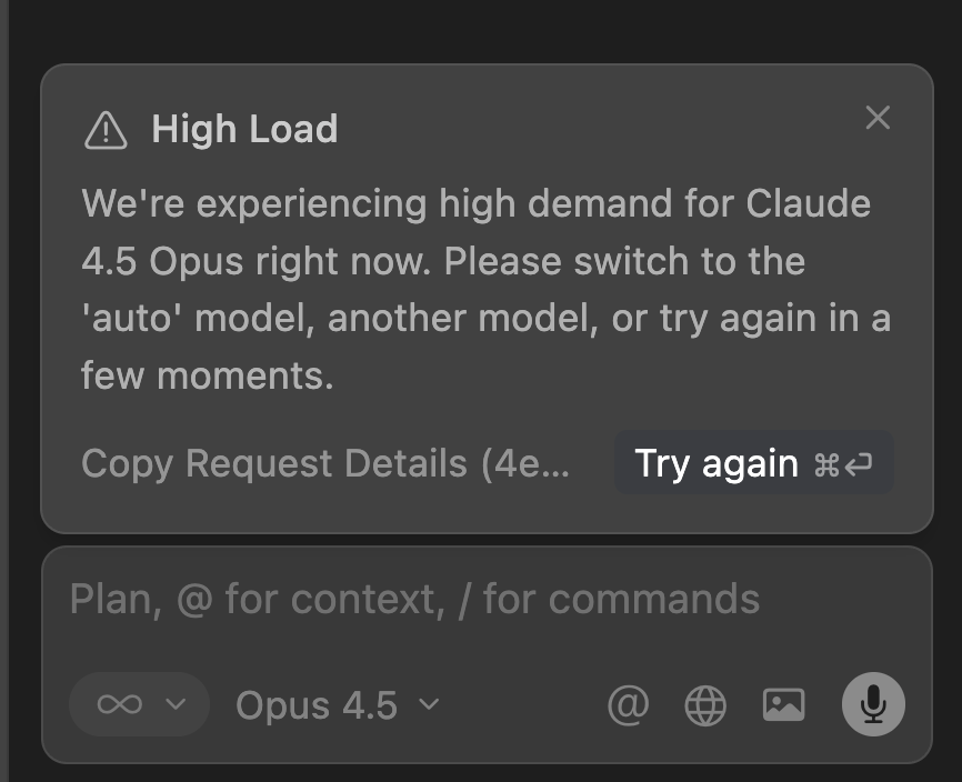 Anthropic really strangling other competitors like Cursor lol