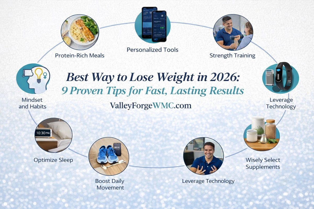 ValleyForgeWMC's tweet photo. The Best Way to Lose Weight — What Science Actually Says

For more detailed information, read: https://t.co/79883UU96Z

#WeightLossScience #SustainableHealth #MetabolicHealth
#EvidenceBasedWellness #LifestyleMedicine #HealthyHabits
#ValleyForgeWMC https://t.co/2Wyh2eoiSU