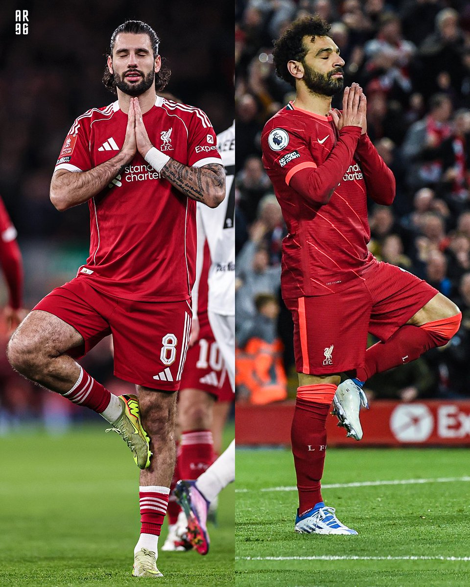 AnfieldRd96's tweet image. Thought I saw that celebration before 😅