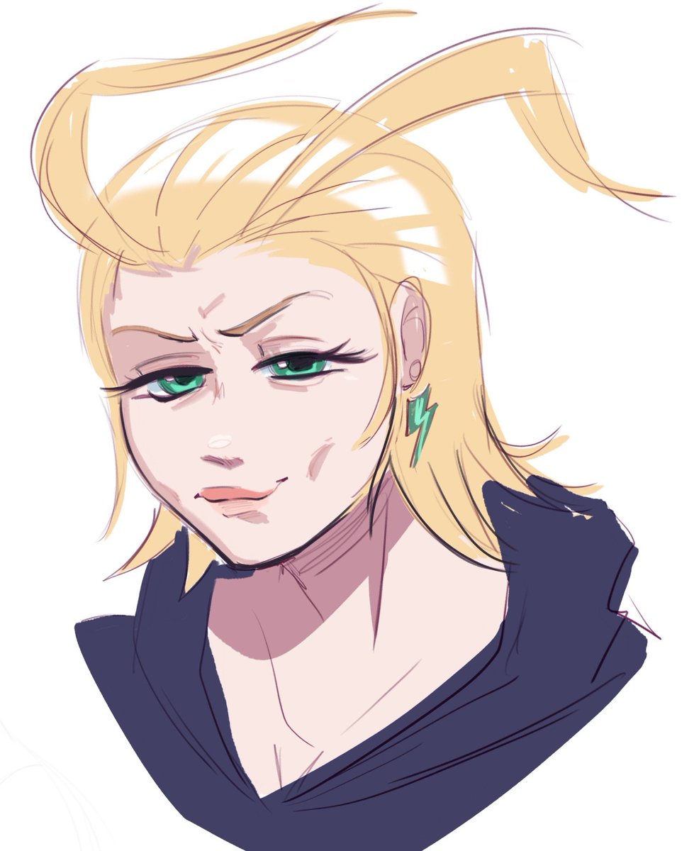 krankenmau5's tweet image. larxene locking in before ending demyx's life after he asked what color the pink panther is or someshit