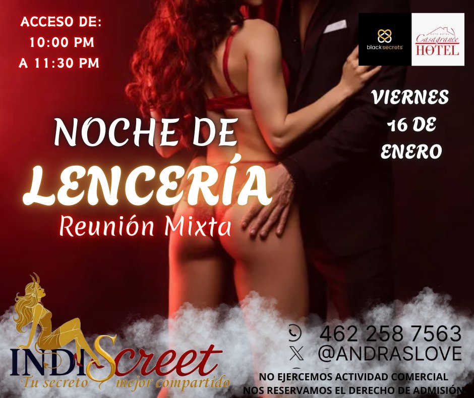 Este viernes en INDIScreet 🔥

Nueva reunión.

La noche ideal para parejas que disfrutan conectar con singles.

¿Te atreves? 😈 <a href="/BlackMagazineMx/">Black Magazine</a>  <a href="/BlackMagazineMx/">Black Magazine</a>
