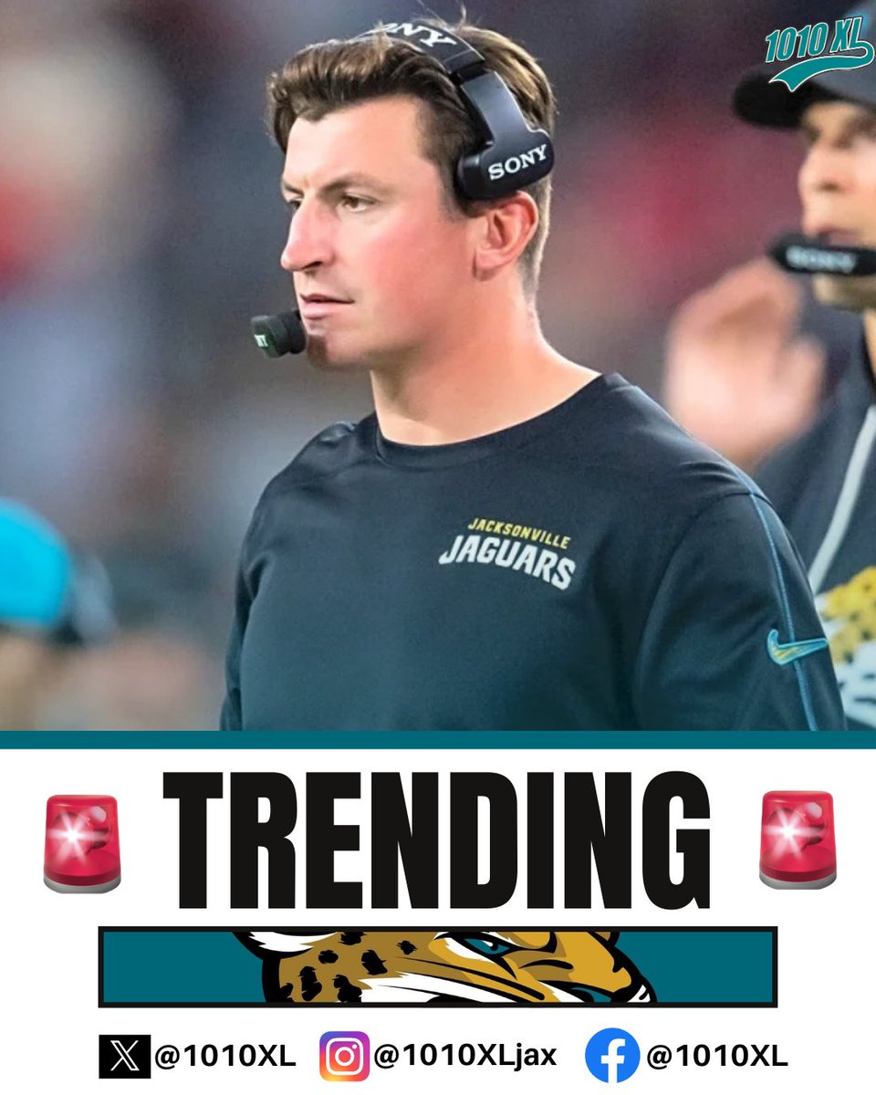 1010XL's tweet image. TRENDING: The first of many interview requests for the Jaguars' staff has been made.

The Cleveland Browns have reportedly requested an interview with Jaguars offensive coordinator Grant Udinski for their vacant head coaching position, per @Schultz_Report.

Udinski just finished…