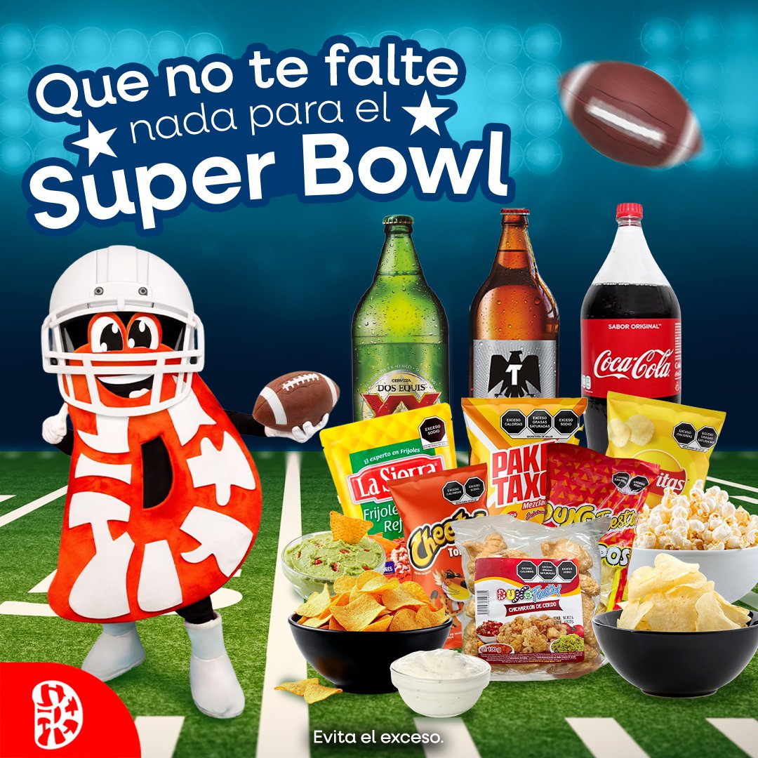¡Vecino! Arma el plan perfecto para el Super Bowl. 😉🏈

Botanas, refrescos y todo para disfrutar del juego.

Encuéntralos en tu tienda favorita. 🛒✨

#AbarrotesDunosusa #SuperBowl #TuVecinoDelBuenPrecio