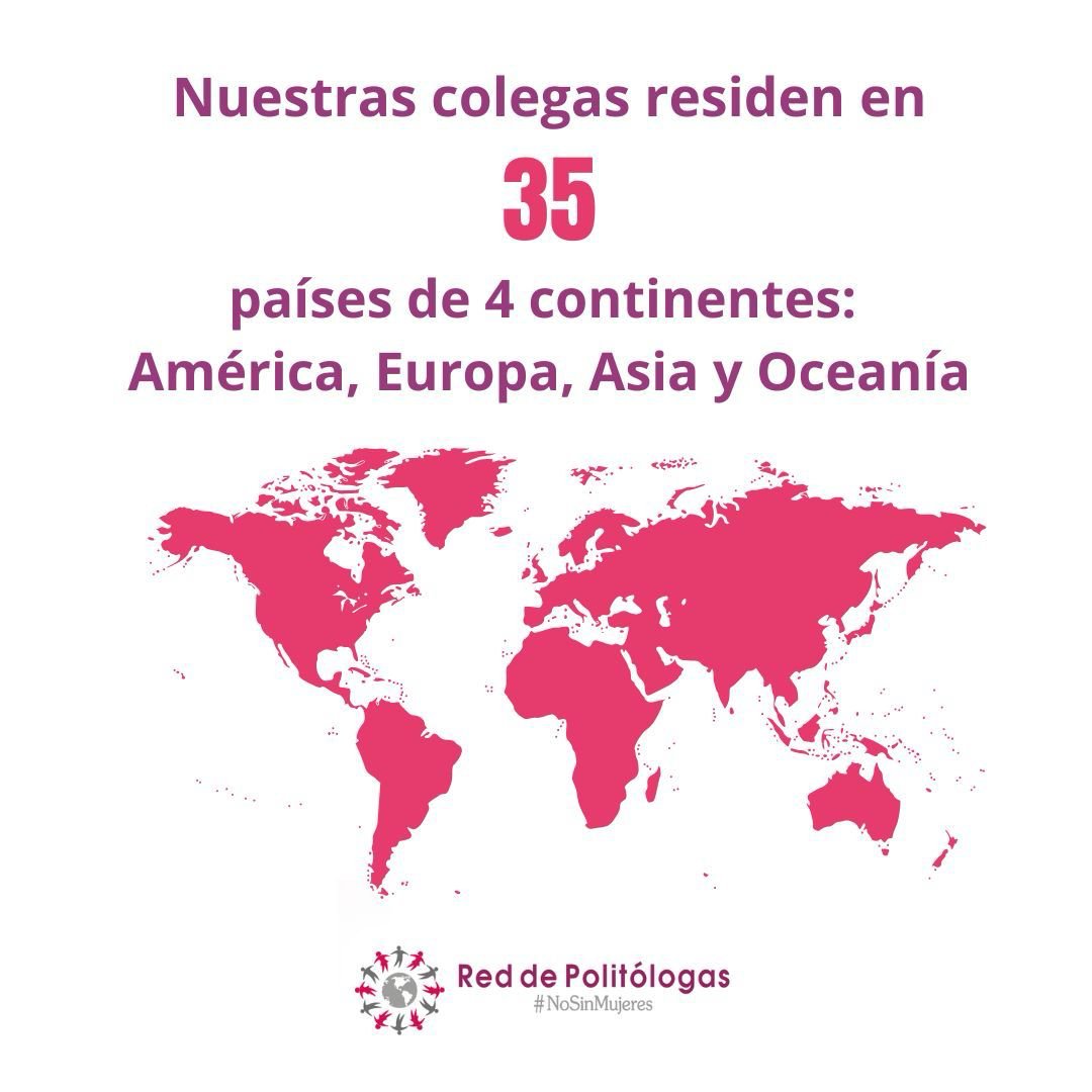 Red De Politólogas - #NoSinMujeres tweet media