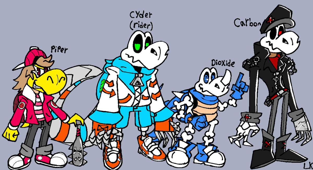 lucaskazoo09's tweet photo. Here a character line up with friends and foes https://t.co/8LV9gsQXTm
