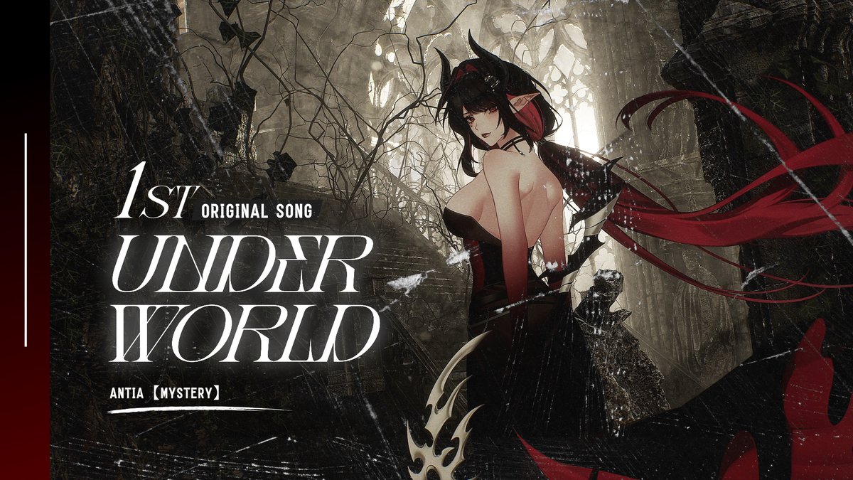AntiaVtuber's tweet image. 【 Original Song 】 Underworld - Antia

Premiere Date &amp;amp; Time 
รับชมพรีเมียร์พร้อมกันในวันและเวลาตามนี้ค่ะ 
ตื่นเต้นมากๆ ไว้รับชมพร้อมกันนะคะทุกคน

📅 14 JAN 2026 
⏰ 19:00 (GMT+7) 

Link : youtube.com/watch?v=J1oNH_… 

#Underworld_Antia #AntiaReaper #VtuberTH