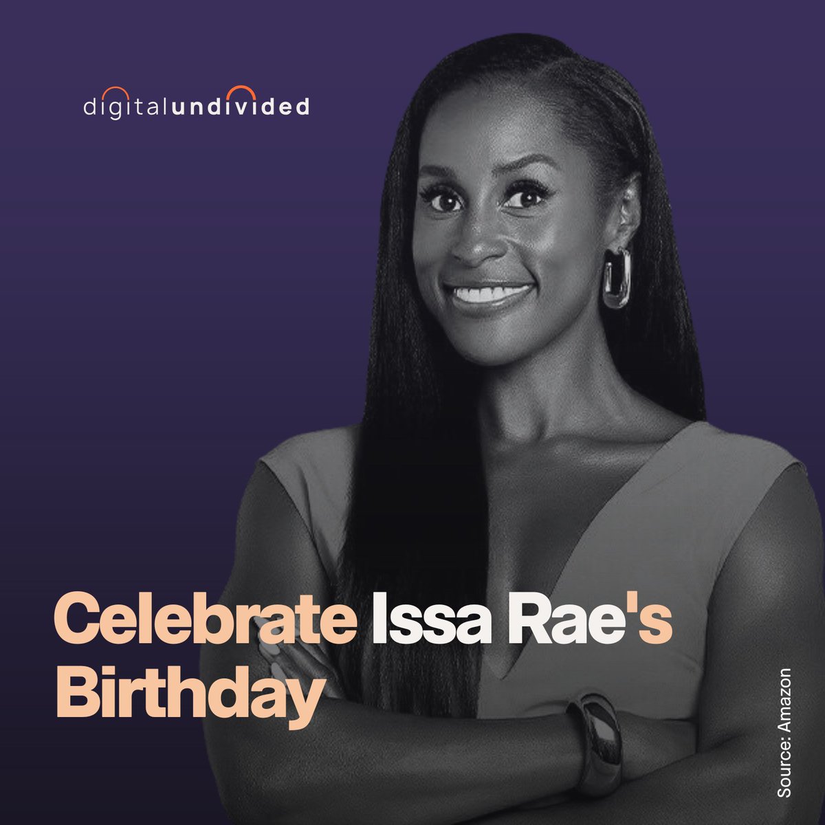 digundiv's tweet image. Issa Rae is culture + business in motion. Actor, director, producer, podcaster, and entrepreneur, and a Focus100 alum at Digitalundivided. Her work reshaped storytelling, and strengthened the entrepreneurial ecosystem for generations of founders. Happy Bday, @issarae
