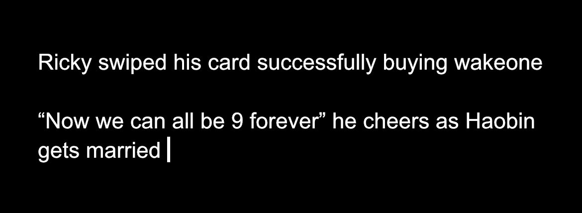 caesarzepeli's tweet image. This fanfic shit easy