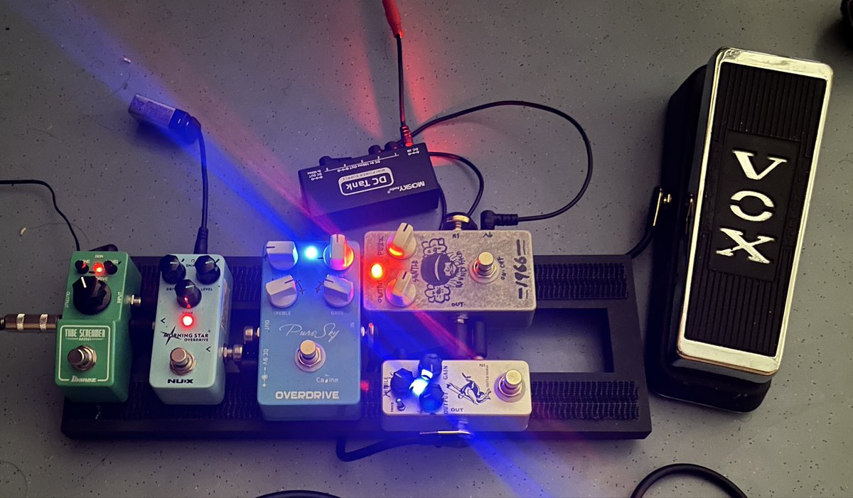 エフェクター エフェクターボード2026冬 VOX V847 Seattle Roundface Mosky Silver