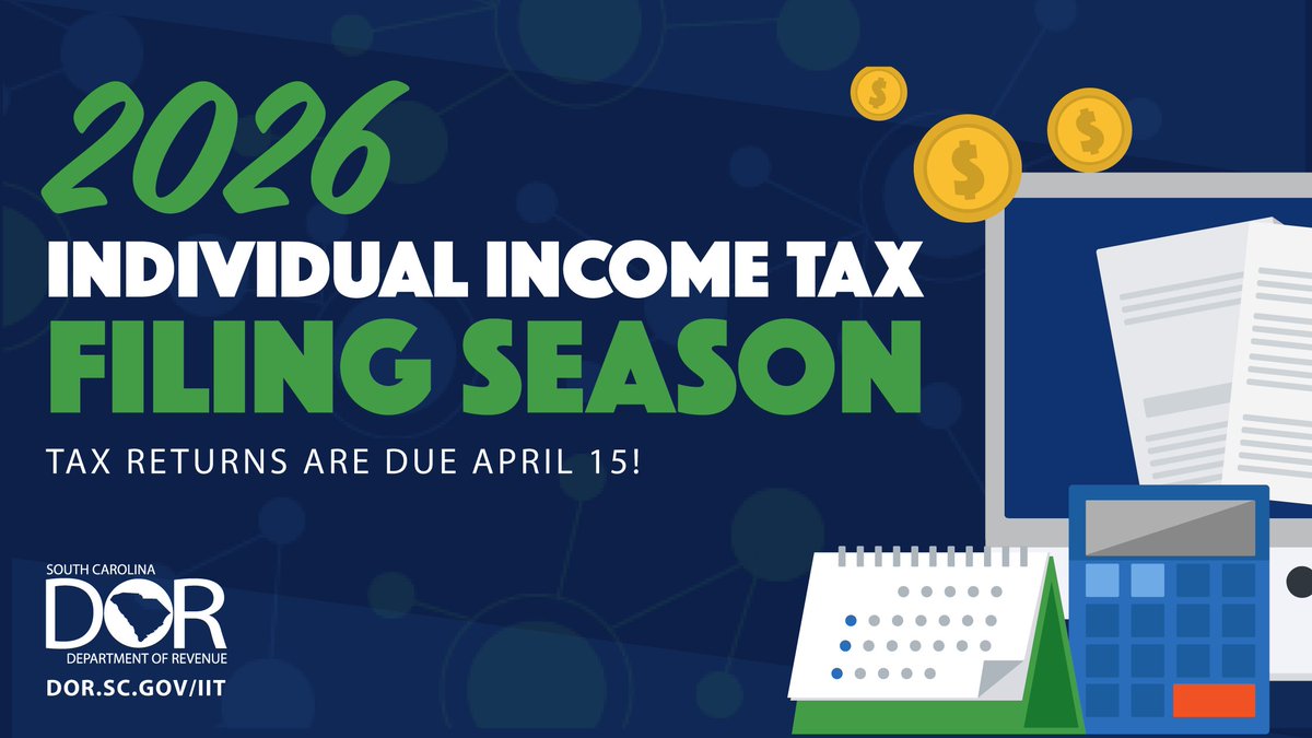 SC Dept. of Revenue tweet media