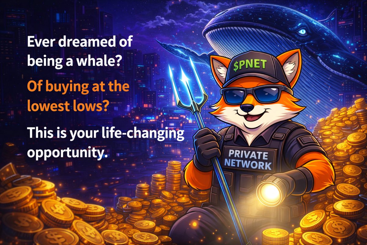 Private_PNET's tweet image. Everyone wants to be early.
Few actually are.
$PNET