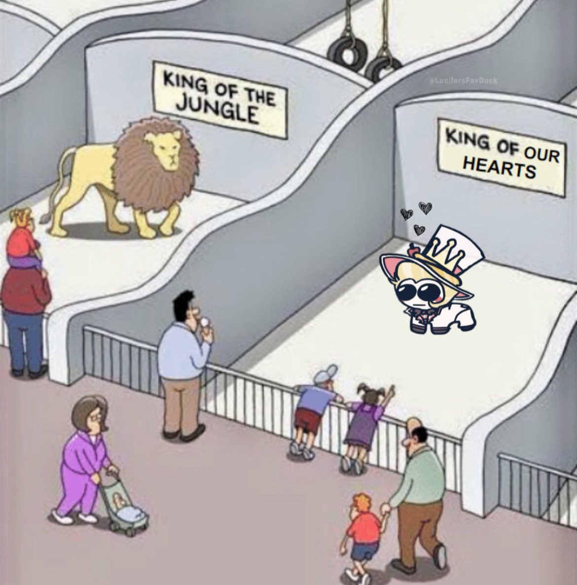 LucifersFavDuck's tweet image. Lucifer, King of Hell and our hearts.🖤