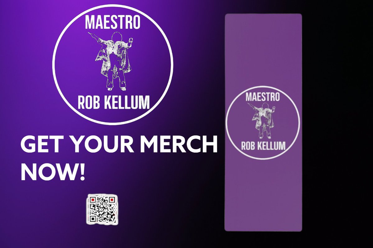 thestro's tweet image. New Maestro Rob Kellum yoga mats on sale! Get your merch now! …a-stro-merchandise.creator-spring.com #TeamStro