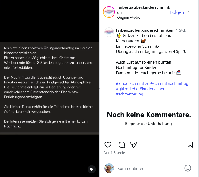 Es wird immer schlimmer mit unserem Kinderfreund von "kinderschminkstudio.de" mittlerweile sucht er seine Opfer deutschlandweit...