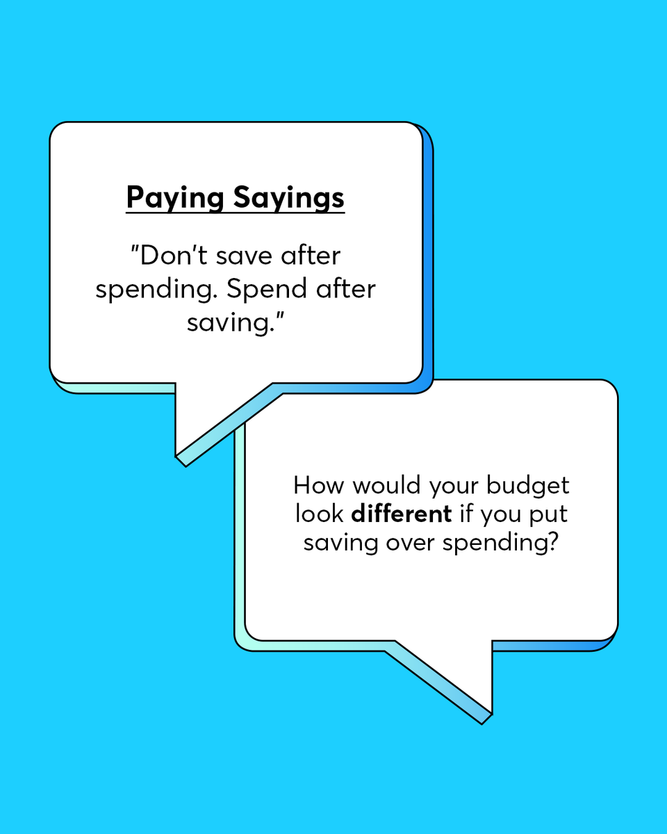 Is that "Save first, spend second" mentality a luxury? Or a helpful way to plan how you manage your money?