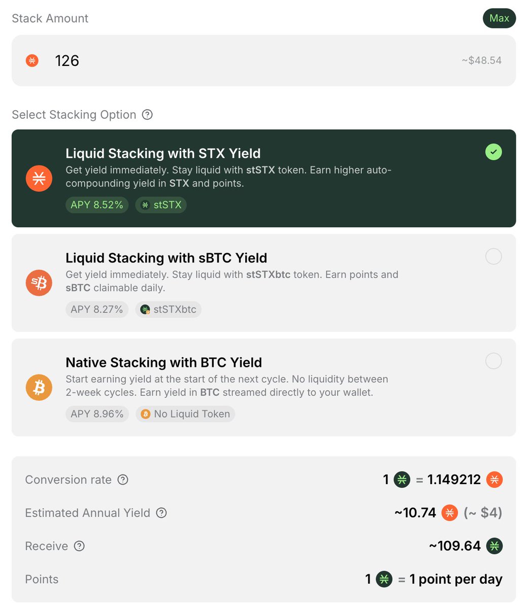 Stacking DAO tweet media