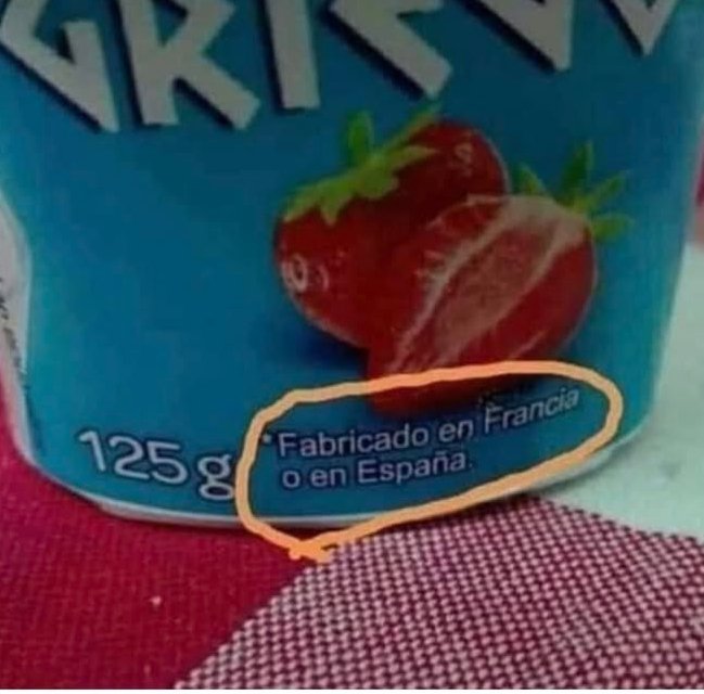 soyelgafas's tweet image. Fabricado por ahí, yo que se, solo soy un yogur de fresa ¿Vale?