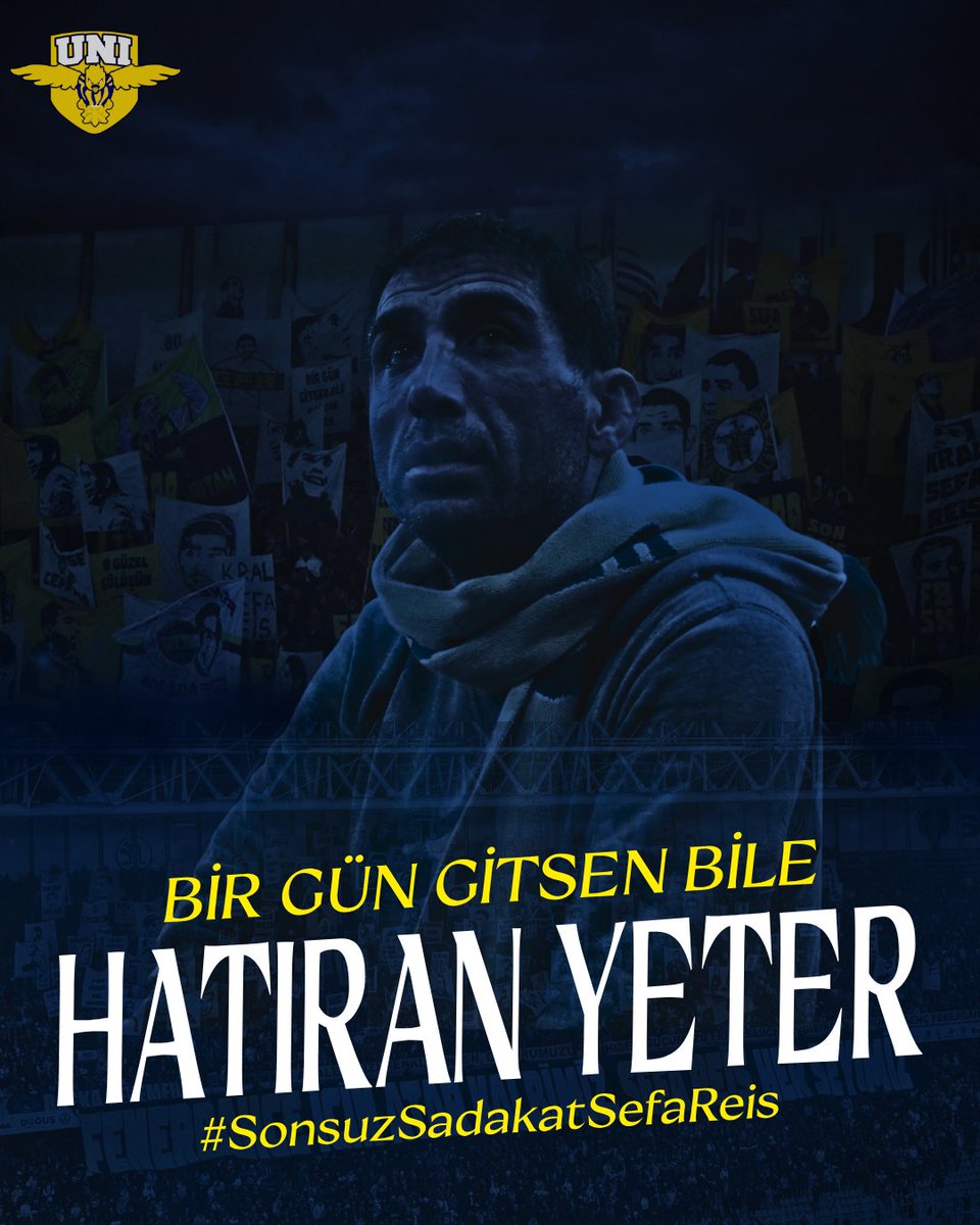 unigfborg's tweet image. BİR GÜN GİTSEN BİLE
HATIRAN YETER SEFA REİS!

#SonsuzSadakatSefaReis