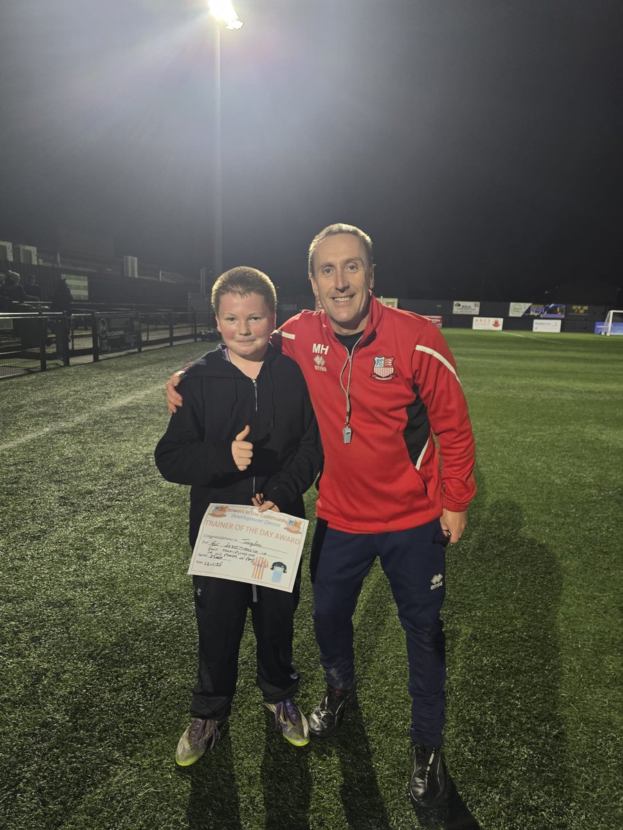 It was a fantastic evening of Community football with Mark. Well done to our certificate winners and all players who took part.

📍 The Dome Group Stadium 
📅Saturdays 8:45 am -11:45 am
     Mondays 4:45pm - 6:45pm
💷 £5 per session 
📞 Contact Nick on 07780605322